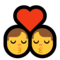 Kiss: Man, Man emoji on Microsoft